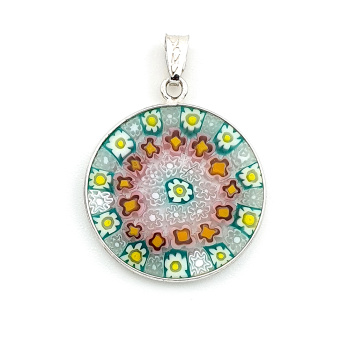 Šperky Prívesok Millefiori 23 mm - 01