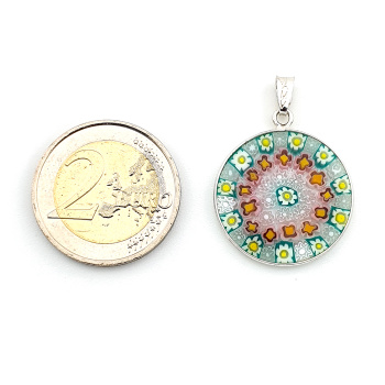 Šperky Prívesok Millefiori 23 mm - 01