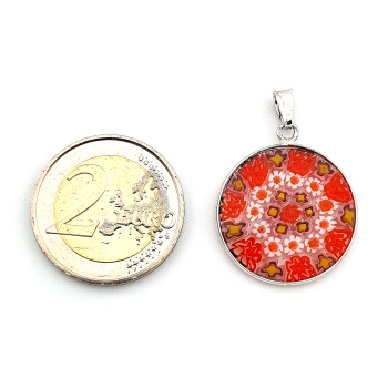 Šperky Prívesok Millefiori 23 mm - 02
