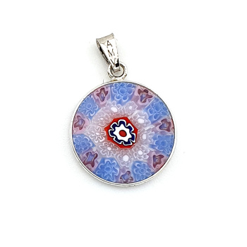 Šperky Prívesok Millefiori 18 mm - 01