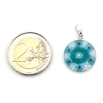 Šperky Prívesok Millefiori 18 mm - 06