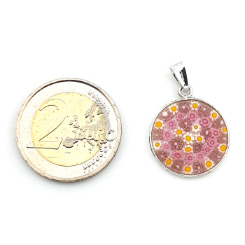 Šperky Prívesok Millefiori 18 mm - 07