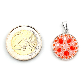 Šperky Prívesok Millefiori 18 mm - 08