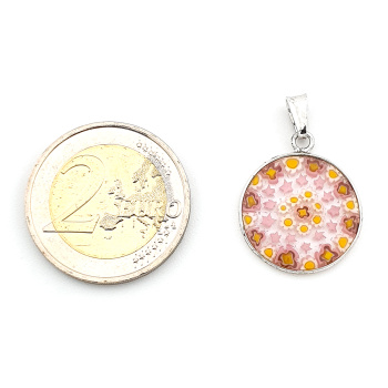 Šperky Prívesok Millefiori 18 mm - 09
