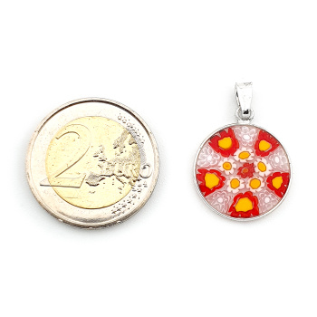 Šperky Prívesok Millefiori 18 mm - 11