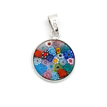 Šperky Prívesok Millefiori 14 mm - 01