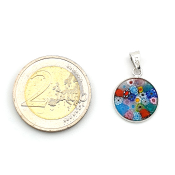 Šperky Prívesok Millefiori 14 mm - 01