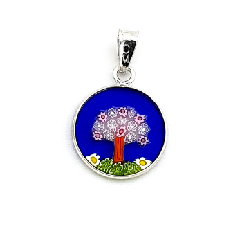 Šperky Prívesok Millefiori 14 mm - 04