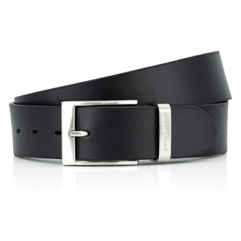 Lindenmann - módne doplnky pre mužov a ženy - Kožený opasok Pierre Cardin 1070255 čierny