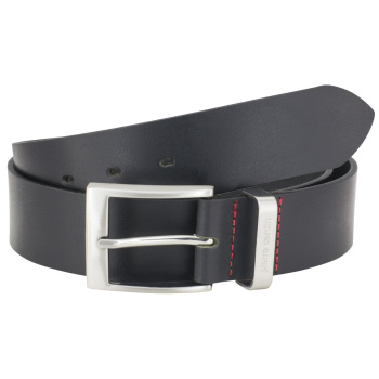 Lindenmann - módne doplnky pre mužov a ženy - Kožený opasok Pierre Cardin 1070255 čierny