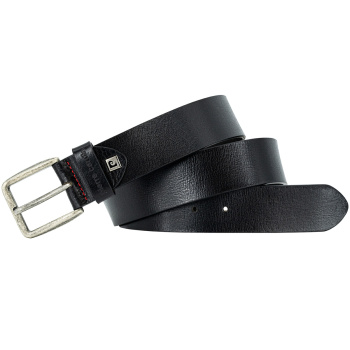 Lindenmann - módne doplnky pre mužov a ženy - Kožený opasok Pierre Cardin 1070436 čierny