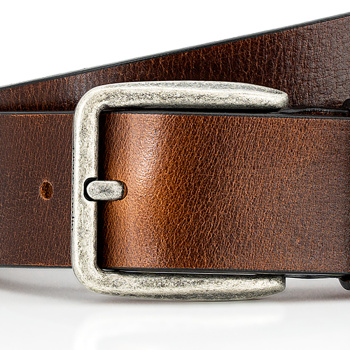 Lindenmann - módne doplnky pre mužov a ženy - Kožený opasok Pierre Cardin 1070436 tmavo hnedý