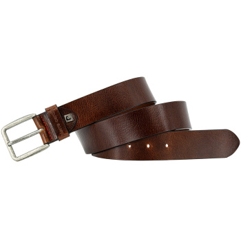 Lindenmann - módne doplnky pre mužov a ženy - Kožený opasok Pierre Cardin 1070436 tmavo hnedý