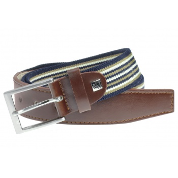 Lindenmann - módne doplnky pre mužov a ženy - Opasok Lindenmann 149 strečový - pásikový