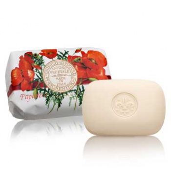 Rúčne robené mydlá a kozmetika - Mydlo vôňa vlčí mak - 200g