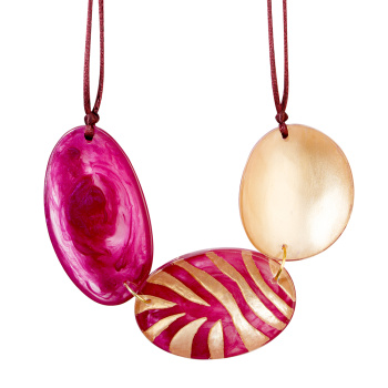 Šperky ZSISKA - Náhrdelník LILITH 3 ružový