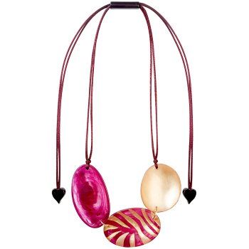 Šperky ZSISKA - Náhrdelník LILITH 3 ružový