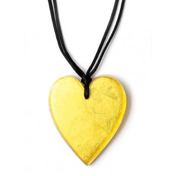 Šperky ZSISKA - Náhrdelník HEART zlatý
