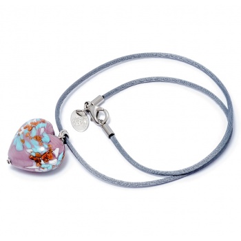 Šperky Murano Millefiori - Náhrdelník LETICIA - žltá