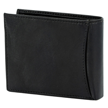 Lindenmann - módne doplnky pre mužov a ženy - Kožená peňaženka LINDENMANN RFID 6090021 čierna