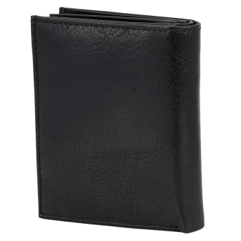 Lindenmann - módne doplnky pre mužov a ženy - Kožená peňaženka LINDENMANN RFID 6090028 čierna