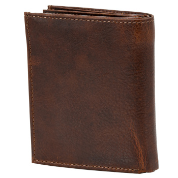 Lindenmann - módne doplnky pre mužov a ženy - Kožená peňaženka LINDENMANN RFID 6090028 hnedá