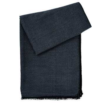 Lindenmann - módne doplnky pre mužov a ženy - Pánsky bavlnený šál LINDENMANN 6300110 šedý