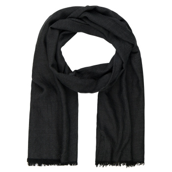 Lindenmann - módne doplnky pre mužov a ženy - Pánsky šál LINDENMANN 6304012 antracitový