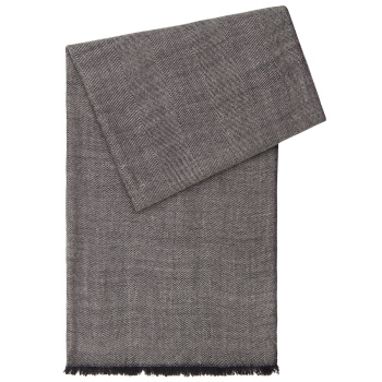 Lindenmann - módne doplnky pre mužov a ženy - Pánsky šál LINDENMANN 6311499 vlnený sandshell