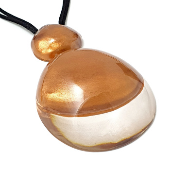 Šperky ZSISKA - Náhrdelník LUXUS - bronzový