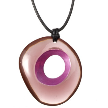 Šperky ZSISKA - Náhrdelník CRESCENCE - ružový