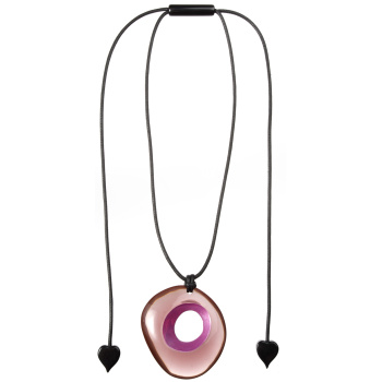 Šperky ZSISKA - Náhrdelník CRESCENCE - ružový