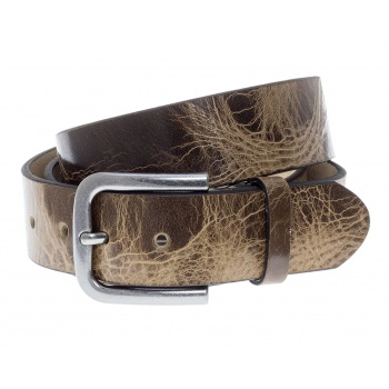 Lindenmann - módne doplnky pre mužov a ženy - Kožený opasok Lindenmann 90107 camel