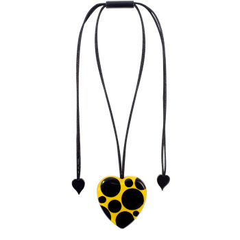 Šperky ZSISKA - Náhrdelník ITSYBITSY - žlto-čierne
