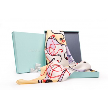 Módne doplnky pre ženy - Hodvábna šatka - A l´Aube au Monaco