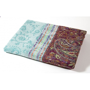 Módne doplnky pre ženy - Pašmínová šatka - Turquoise - Kani Palla 200 x 71cm