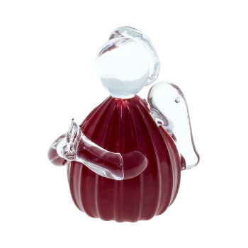 Šperky Murano Millefiori - ANJELIK malý - červený