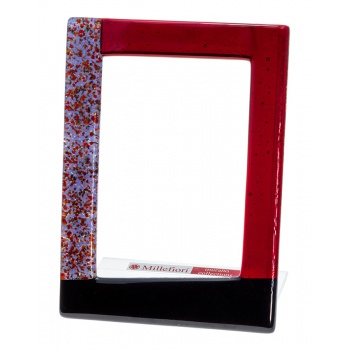 Šperky Murano Millefiori - Fotorámik ANTALYA červený - 10x15cm