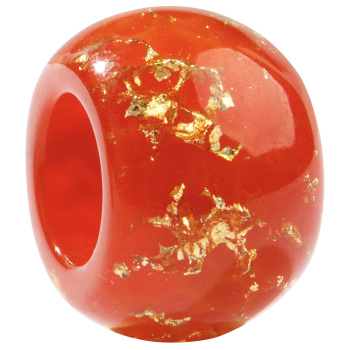 Šperky ZSISKA - Náhrdelník - Korálka GLITZ - červená