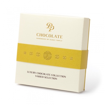 Ručne robené čokolády a pralinky - Bonboniéra ADA zmes bonbónov - 9ks