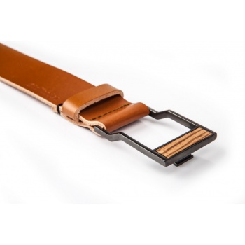 BeWooden - módne doplnky pre mužov a ženy - Drevený opasok - BRUNNE BELT