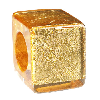 Šperky ZSISKA - Náhrdelník - Korálka GLITZ - zlatá