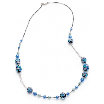 Šperky Antica Murinna  - Náhrdelník Smeralda - modrý