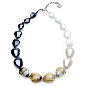 Šperky Antica Murinna  - Náhrdelník Moretta GT - čierny