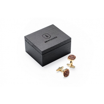 BeWooden - módne doplnky pre mužov a ženy - Drevené manžetové gombíky - DECORUM CUFF