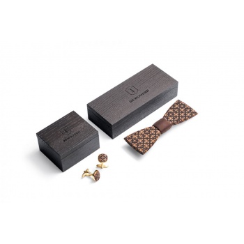BeWooden - módne doplnky pre mužov a ženy - Drevené manžetové gombíky - DECORUM CUFF