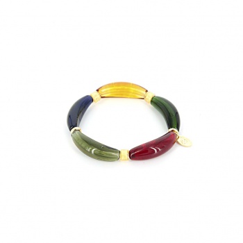 Šperky Murano Millefiori - Náramok KIM - farebný