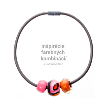 Šperky ZSISKA - Náhrdelník - šnúra CORD - antracitová