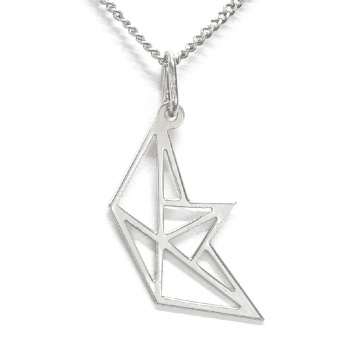 Šperky SilverMoon - náhrdelník LOĎKA 