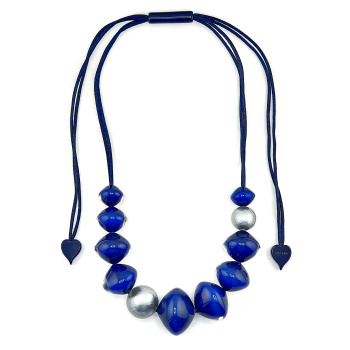 Šperky ZSISKA - Náhrdelník MALAI 11 - modrý